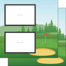 Scrapbook Customs, Golf Right Quick Page
