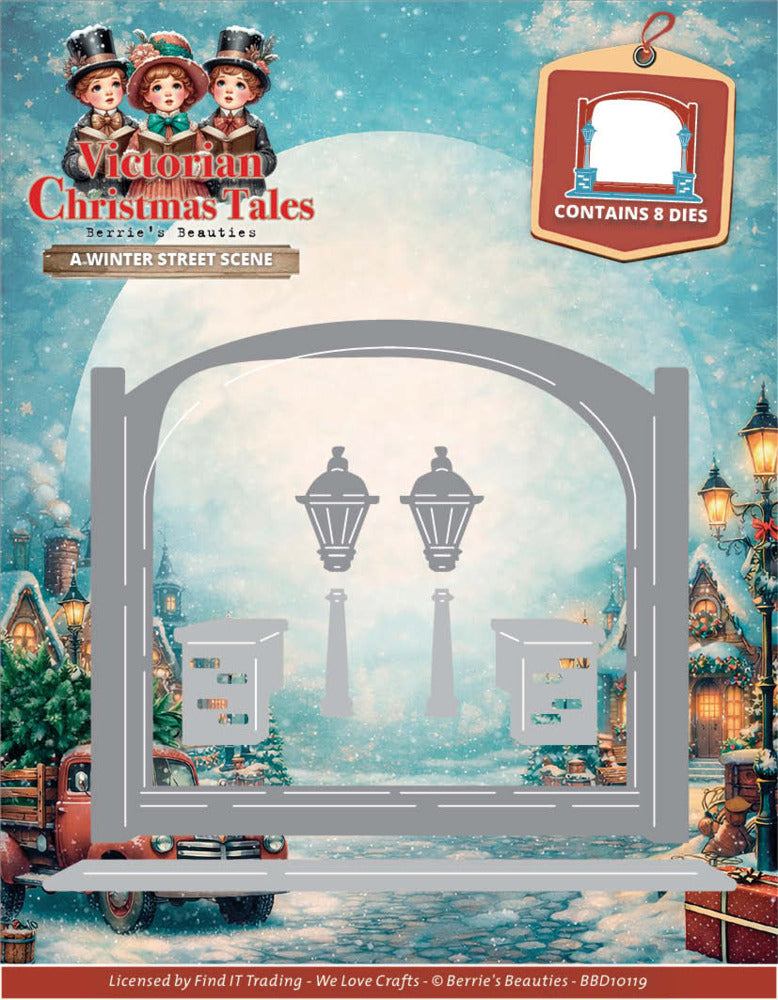 Find It, Die, Victorian Christmas Tales - A Winter Street Scene Pre-Order