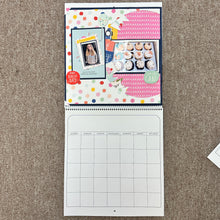 Load image into Gallery viewer, The Scrapbook Cottage, 12x12 Undated Calendar
