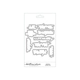 Concord & 9th, Kristina Werner, Written Words Stamps & Die cuts