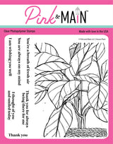 Pink & Main, House Plant Stamp