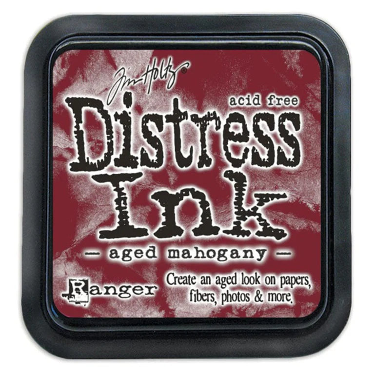 Ranger Tim Holtz, Distress Ink Pad, Aged Mahogany