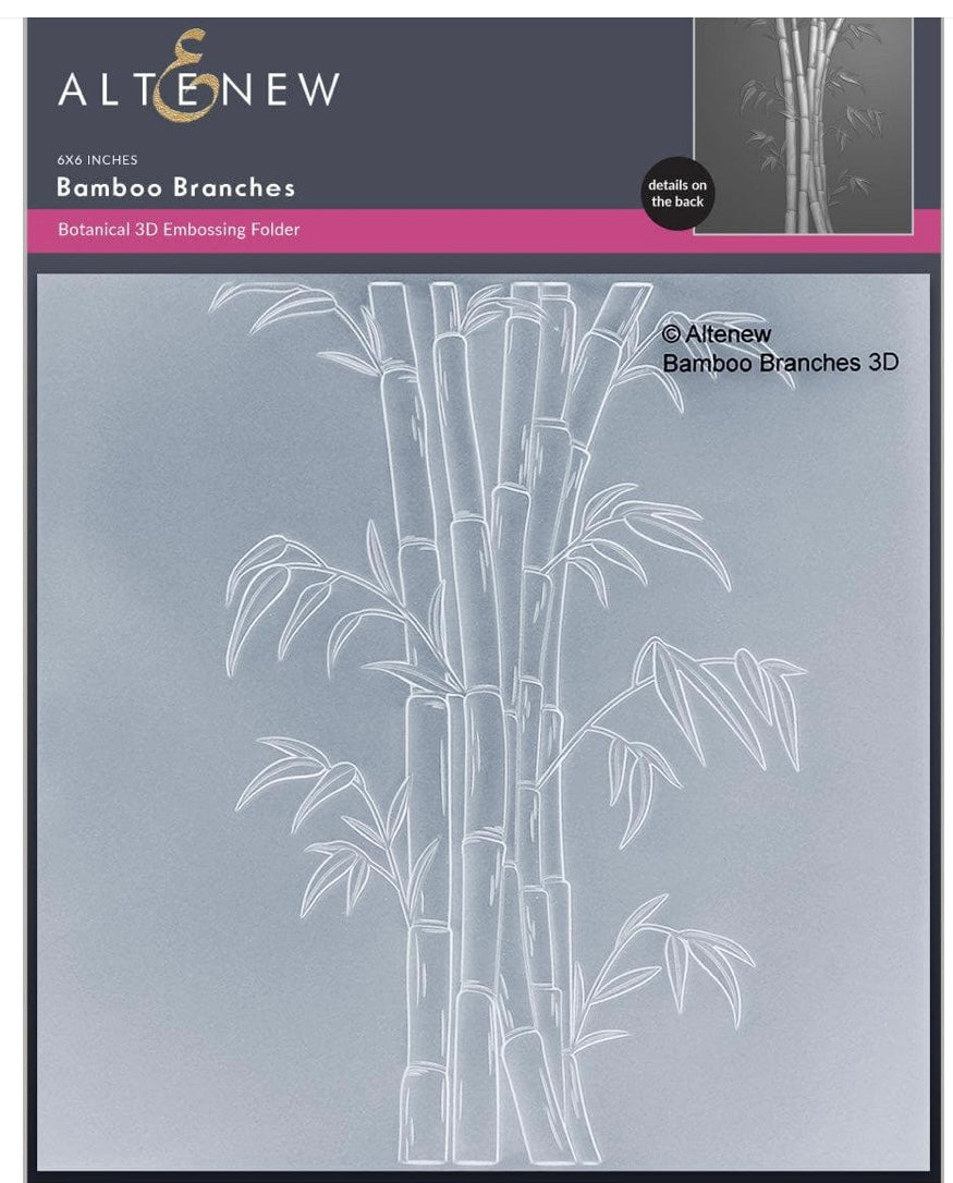 Altenew, Bamboo Branches Embossing Folder