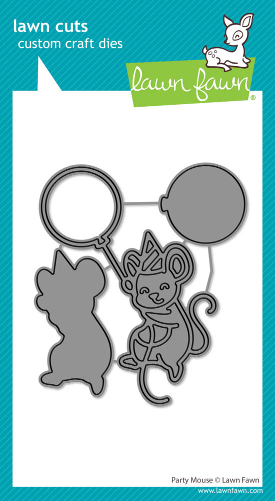 Lawn Fawn, Party Mouse Die Cut