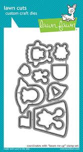 Lawn Fawn Beam Me Up Stamp + Dies SET