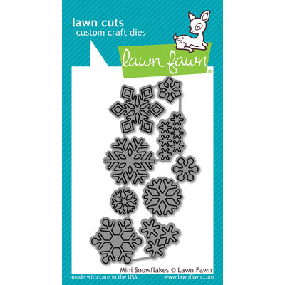 Lawn Fawn Mini Snowflakes Dies