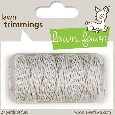 Lawn Fawn Silver Sparkle Hemp Cord