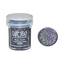 WOW, Black Twinkle Embossing Powder