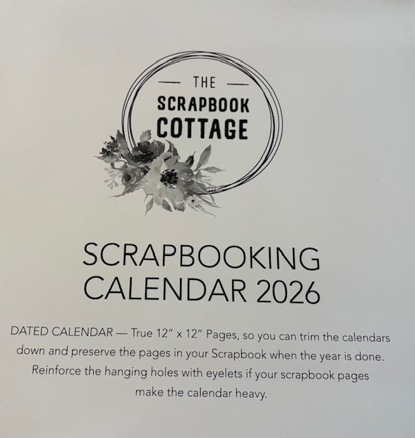 TSC, 12x12 Dated Calendar for 2026