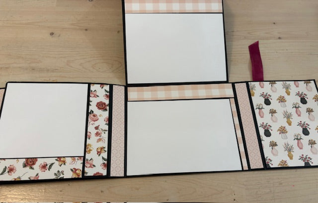 Virtual Kit, Feels Like Home 5x7 Folio Mini Book Kit