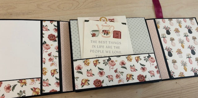 Virtual Kit, Feels Like Home 5x7 Folio Mini Book Kit