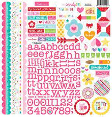 Bella Blvd., My Candy Girl Sticker Sheet