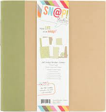 Sn@p! by Simple Stories - 6x8 Sn@p! Binder -Green