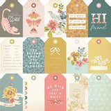 Simple Stories, Wildflower, Tag Elements