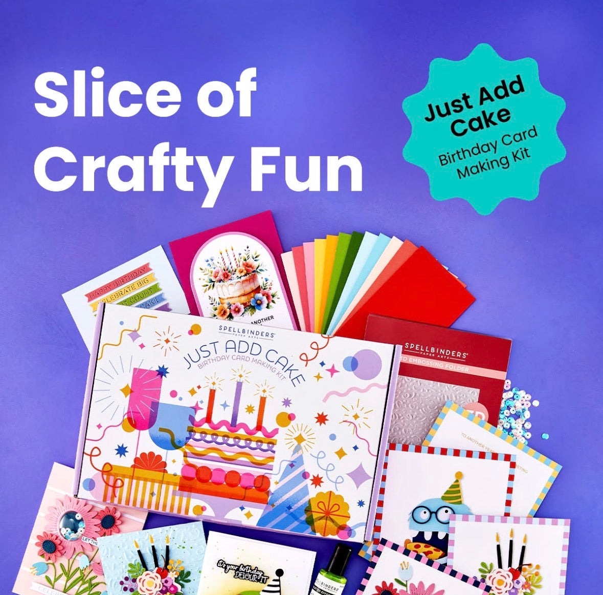 Spellbinders, Just Add Cake Birthday Box Pre-order