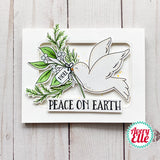 Avery Elle, Peace on Earth Stamp & Die set