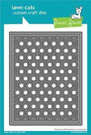 Lawn Fawn, Honeycomb Backdrop Die Cut