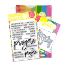 Load image into Gallery viewer, Waffle Flower, Oversized Prayers Stamp &amp; Die set
