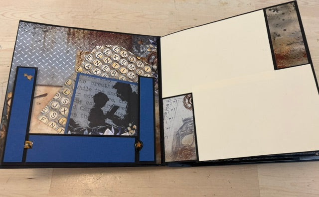TSC, Virtual Mini Book Kit, 8x8 Father Figure Mini Book Kit