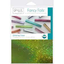 Gina K, Fancy Foils (Minc) Glittering Green