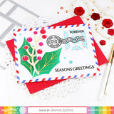 Waffle Flower, Postage Collage-Stamp Set