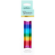 Spellbinders Glimmer Foil, Mini Rainbow Stripe