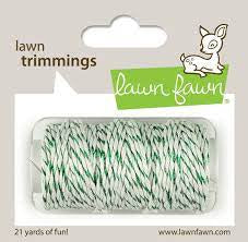 Lawn Fawn, Green Sparkle Twine