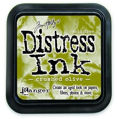Ranger Tim Holtz, Distress Ink Pad, Crushed Olive