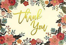 Load image into Gallery viewer, Peter Pauper Press, Thank You Notes, Floral Frame
