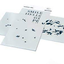 Load image into Gallery viewer, Pink Fresh Studio, Reason to Smile Stencil Set 4 pcs
