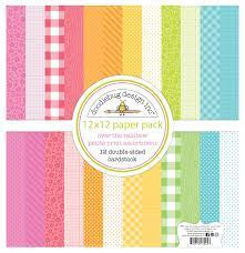 Doodlebug, Over the Rainbow Petite Prints  Pack