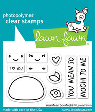 Load image into Gallery viewer, Lawn Fawn, You mean so Mochi Stamp &amp; Die set
