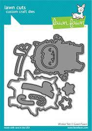 Lawn FAwn, Winter Yeti Die Cut