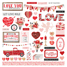 Photoplay, Cupid’s Sweetheart Sticker Sheet