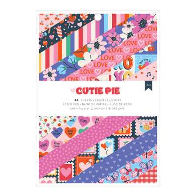 American Crafts, Cutie Pie 6x8 Paper Pad