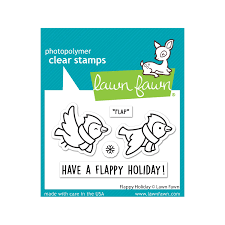 Lawn Fawn, Flappy Holiday, stamp