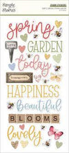 Load image into Gallery viewer, Simple Stories, Simple Vintage Spring Garden, Foam Stickers
