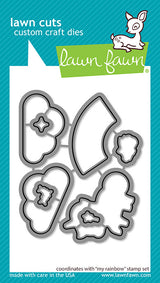 Lawn Fawn, My Rainbow Stamp & Die