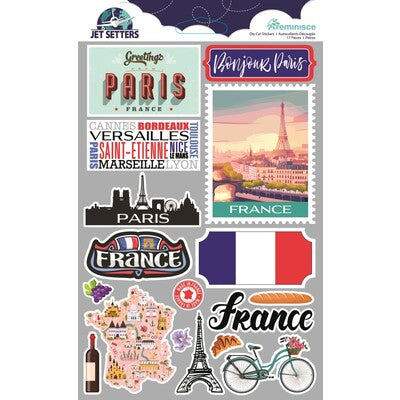 Reminisce, Jet Settlers, France Stickers