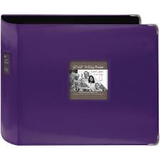 Pioneer, 3 Ring Extra Large Ring 12x12: Purple