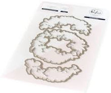 Load image into Gallery viewer, Pink Fresh Studio, Charming Floral Wreath  Stamp &amp; Die cut
