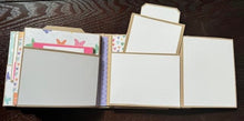 Load image into Gallery viewer, Virtual Mini book Kit, 6x6 My Little Girl Mini Book
