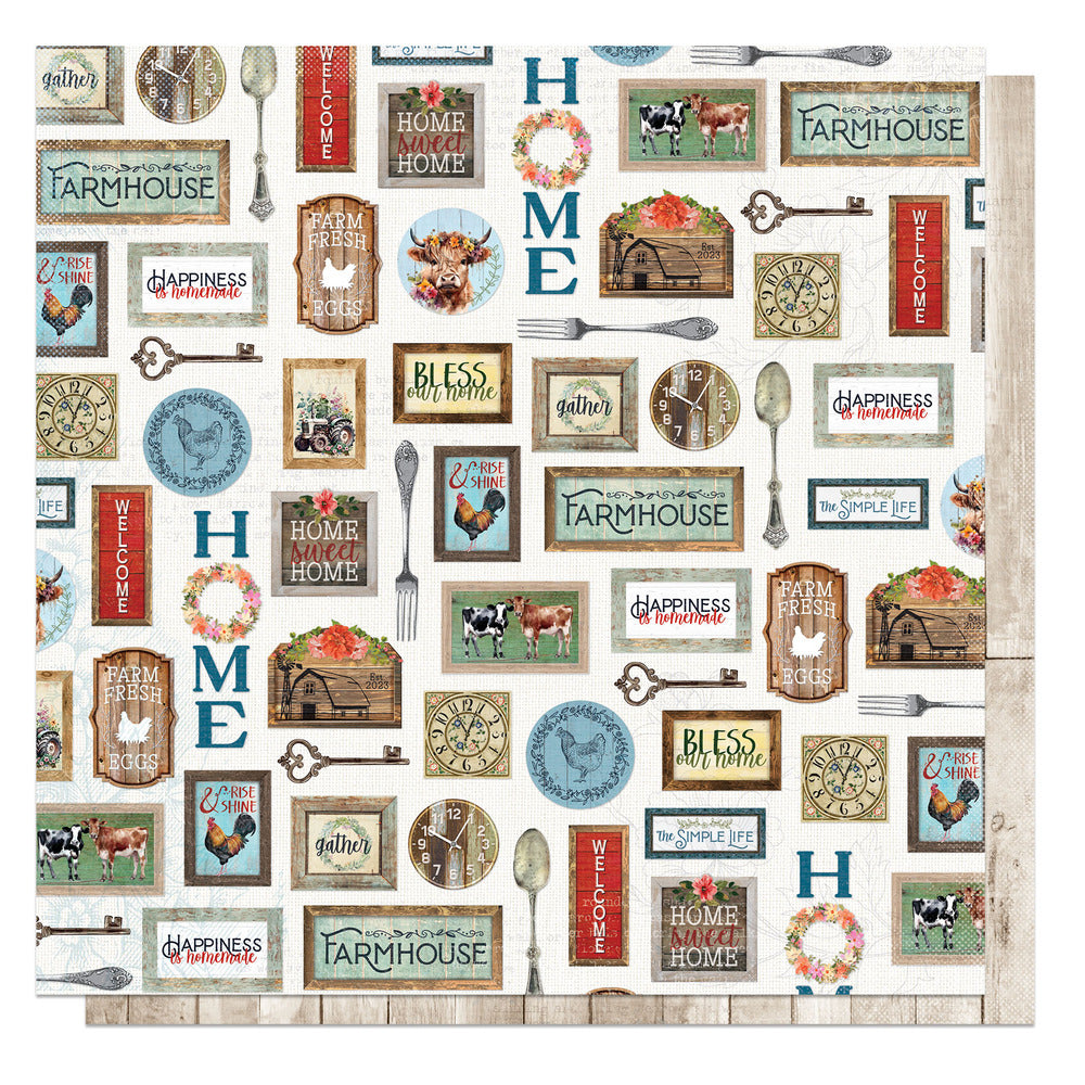 Photoplay Paper , Willow Creek Highlands, Country Barns
