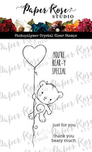 Load image into Gallery viewer, Paper Rose Studio, Valentine Bear Stamp
