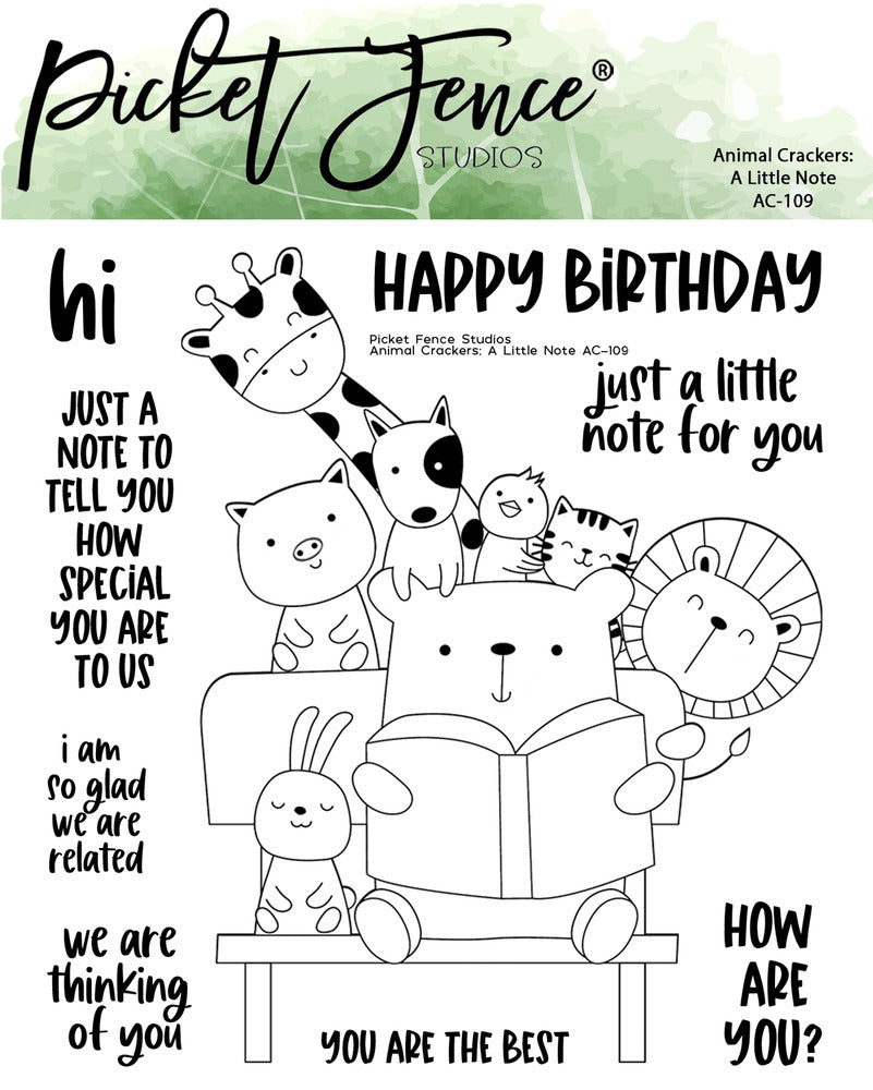 Picket Fence, Animal Crackers: Just a Note, stamps