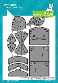 Lawn Fawn, Tiny Gift Anglerfish  Add-On  q