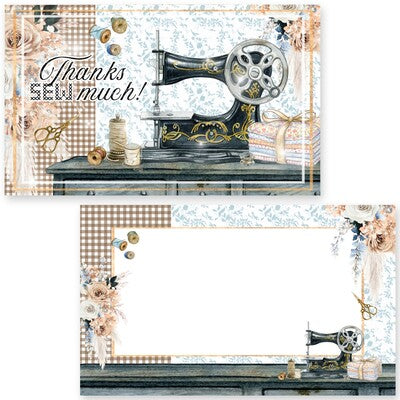 Memory Place, Stitched Together Journal Cards