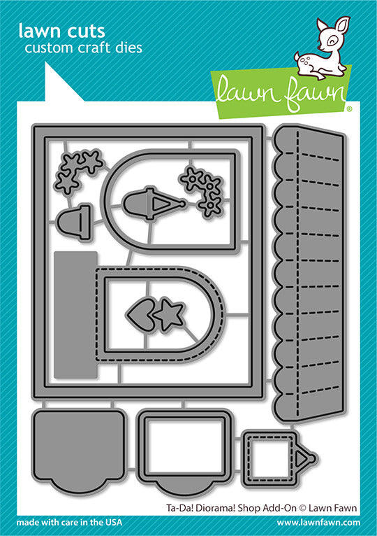 Lawn Fawn, Ta-Da! Diorama! Shop add on