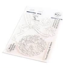 Pink fresh Studio, Floral Bauble Stamp