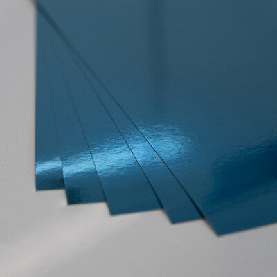Prism Studio, Whole Spectrum Foil Cardstock, Pack 8.5x11 -Aquamarine